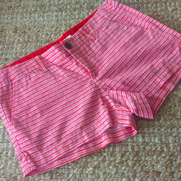 5/$20 SALE Merona cotton striped chino shorts - Picture 2 of 9